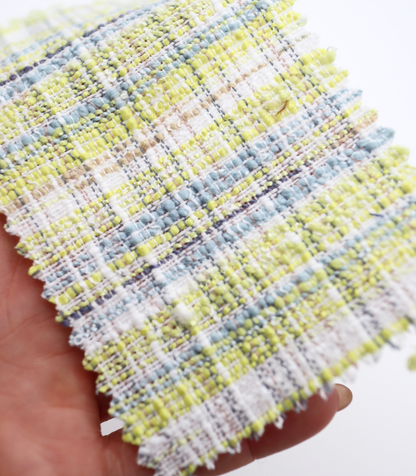 【25SS-353】コットンライクヤーンミックスツイード　/0.5ｙあたり=945円