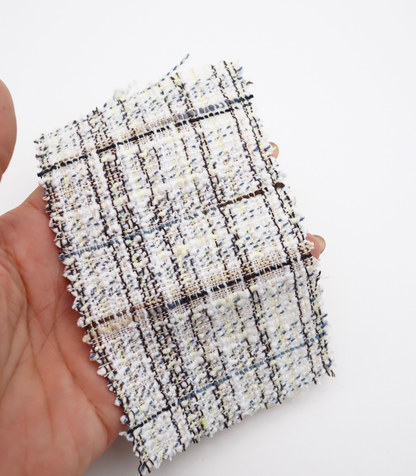 【25SS-353】コットンライクヤーンミックスツイード　/0.5ｙあたり=945円