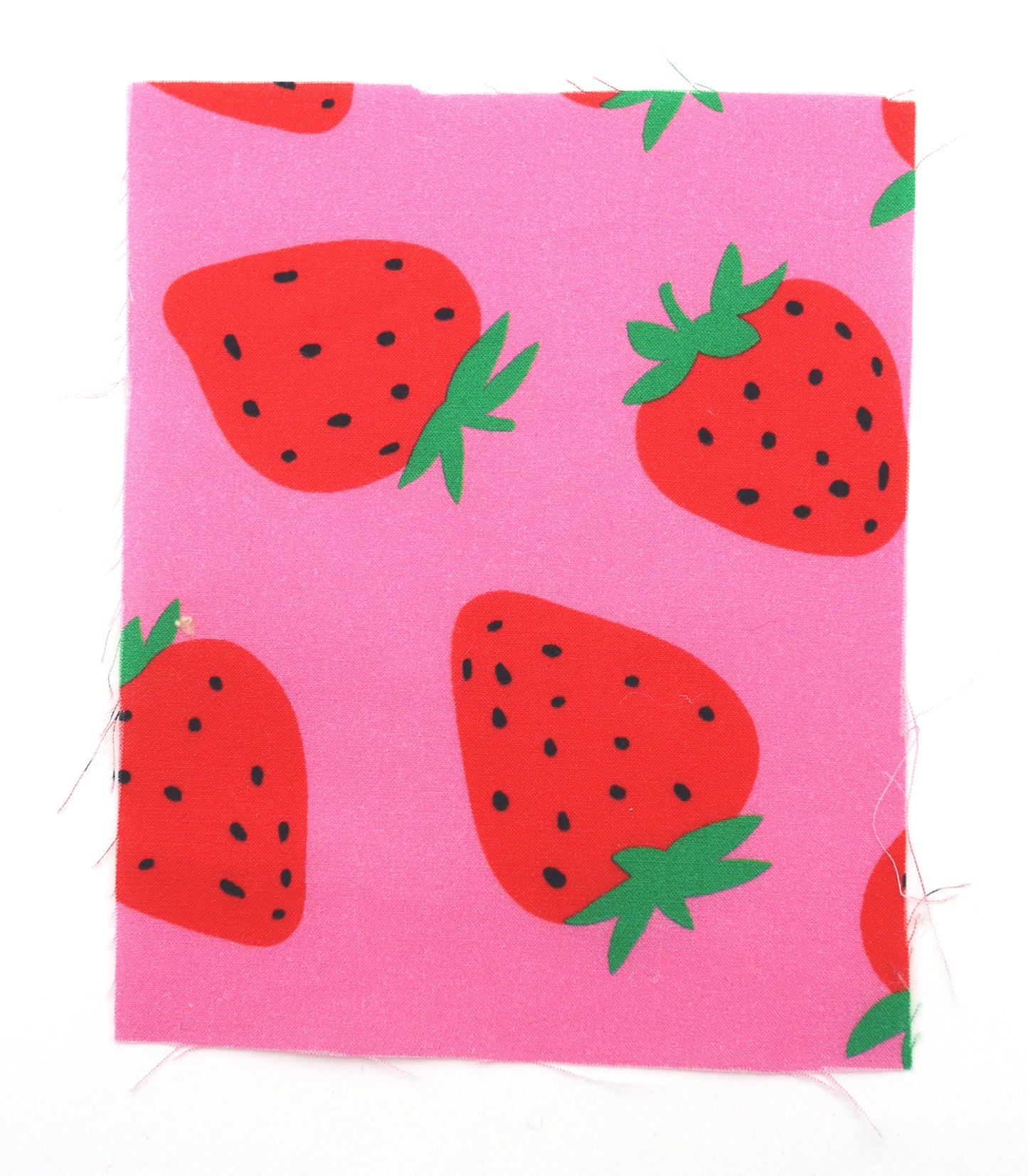 【25SS-242】イチゴプリント綿ローン　/0.5ｙあたり = ～715円