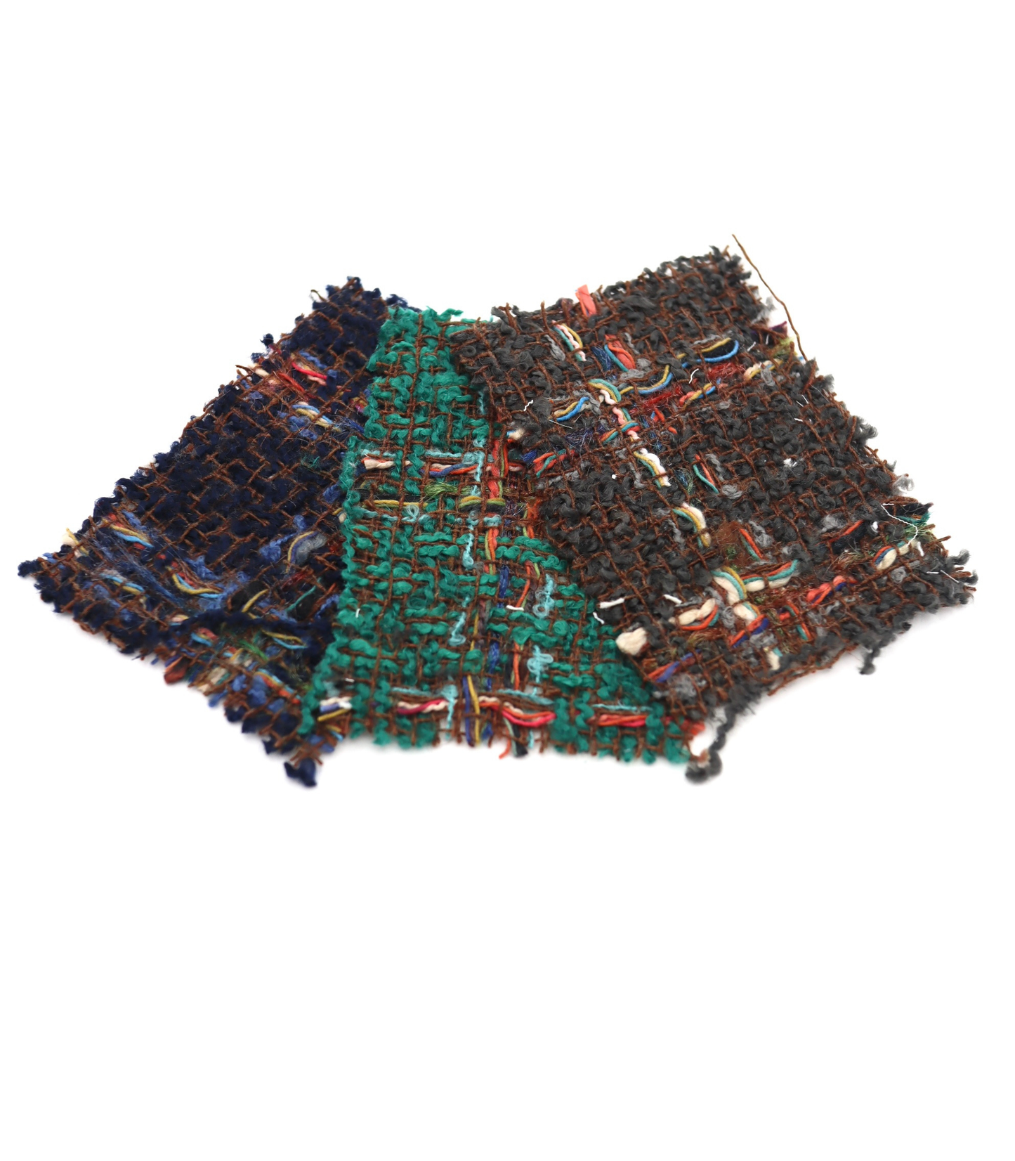 【25SS-349】カラフルヤーンミックスツイード　/0.5ｙあたり=～995円