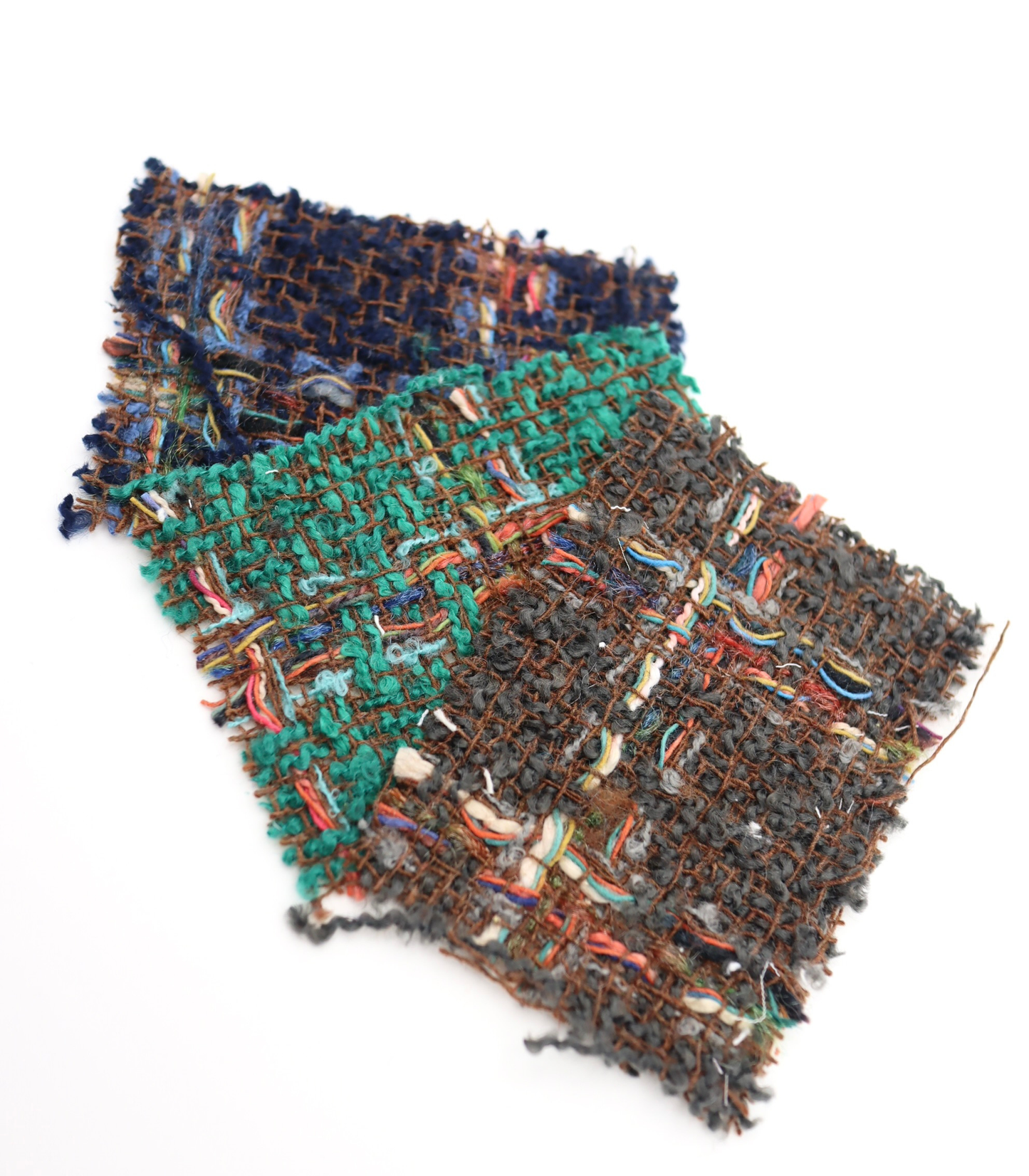 【25SS-349】カラフルヤーンミックスツイード　/0.5ｙあたり=～995円