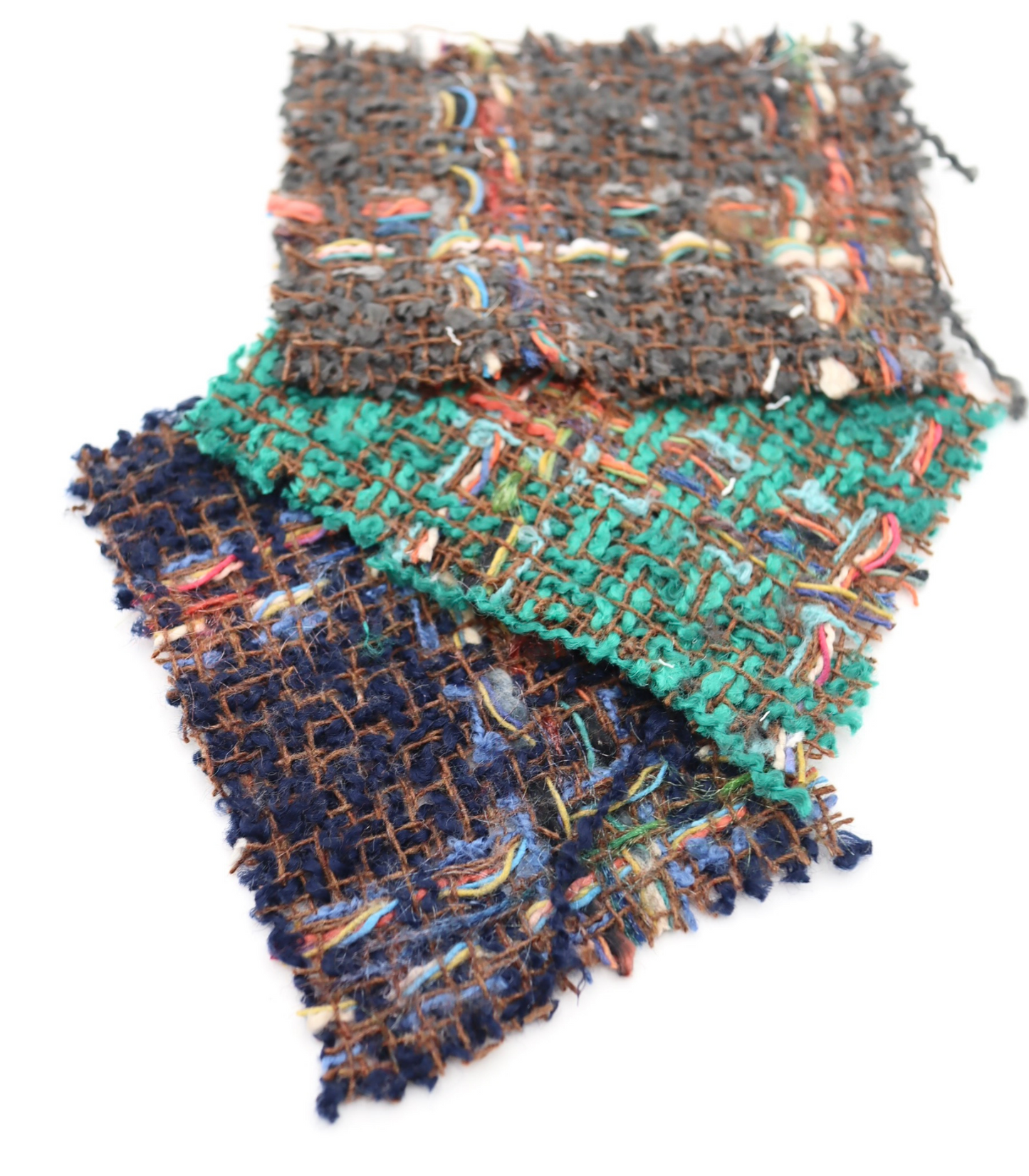 【25SS-349】カラフルヤーンミックスツイード　/0.5ｙあたり=～995円