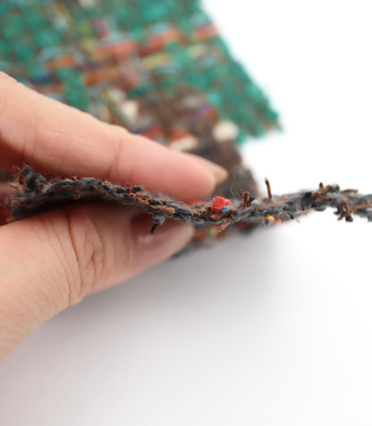 【25SS-349】カラフルヤーンミックスツイード　/0.5ｙあたり=～995円