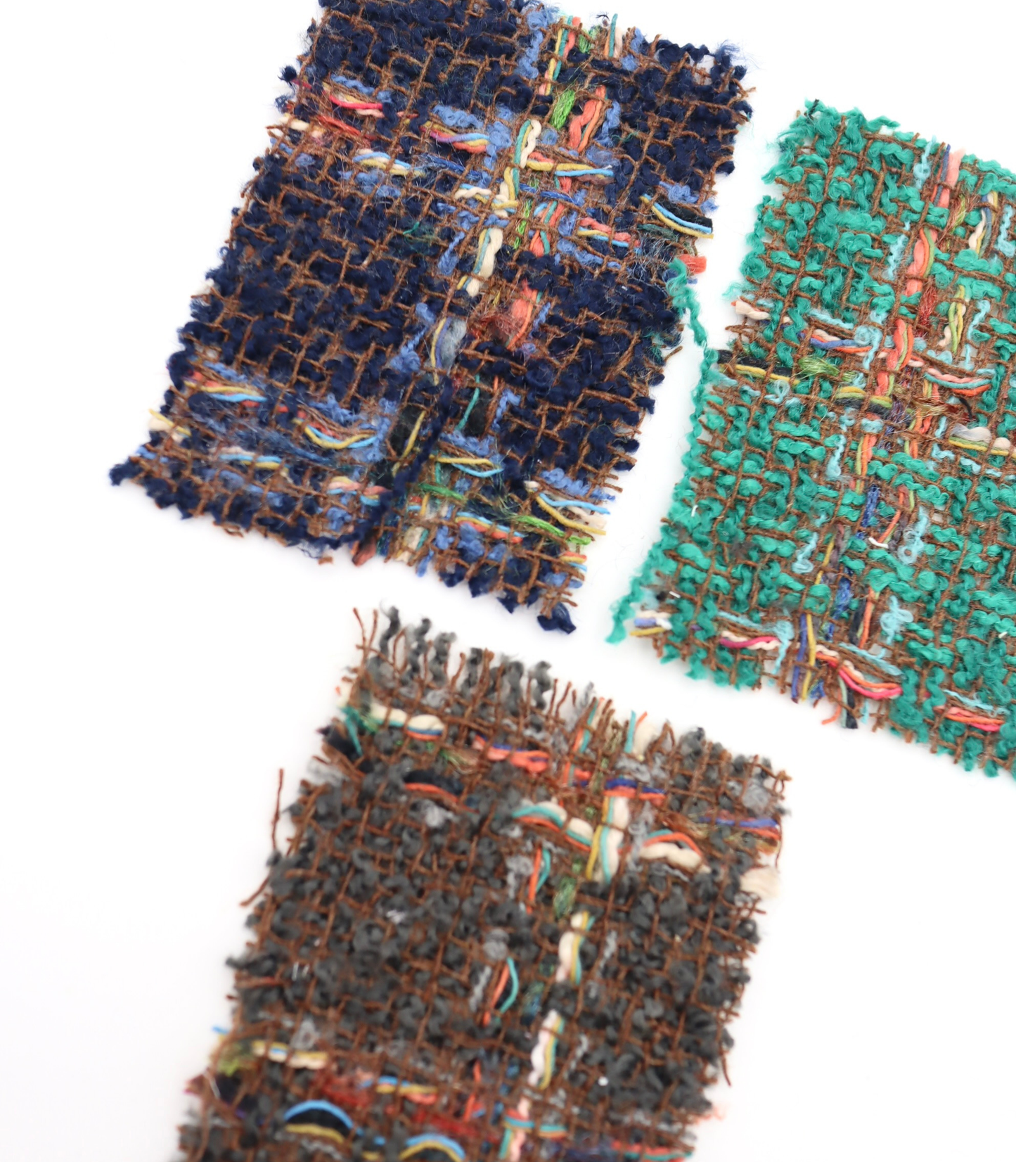 【25SS-349】カラフルヤーンミックスツイード　/0.5ｙあたり=～995円