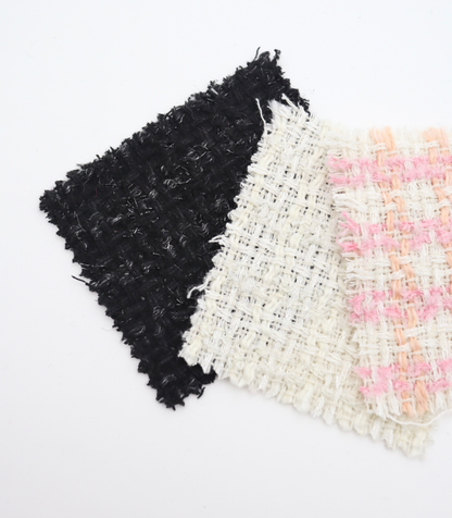 【25SS-347】キラキラヤーンミックスツイード　/0.5ｙあたり=～1160円