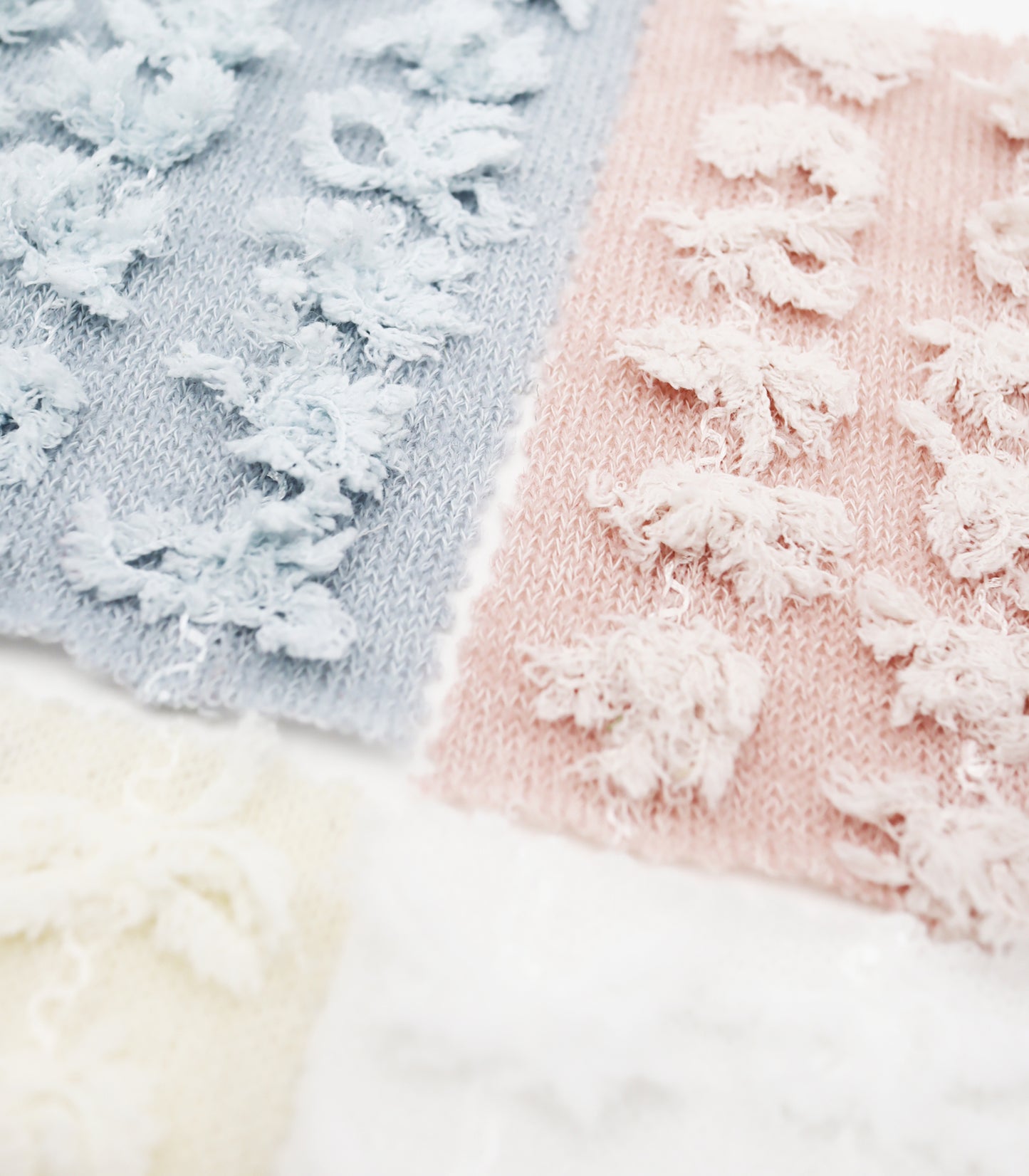 【25SS-303】フリンジストライプ天竺ニット　/0.5ｙあたり = ～1140円