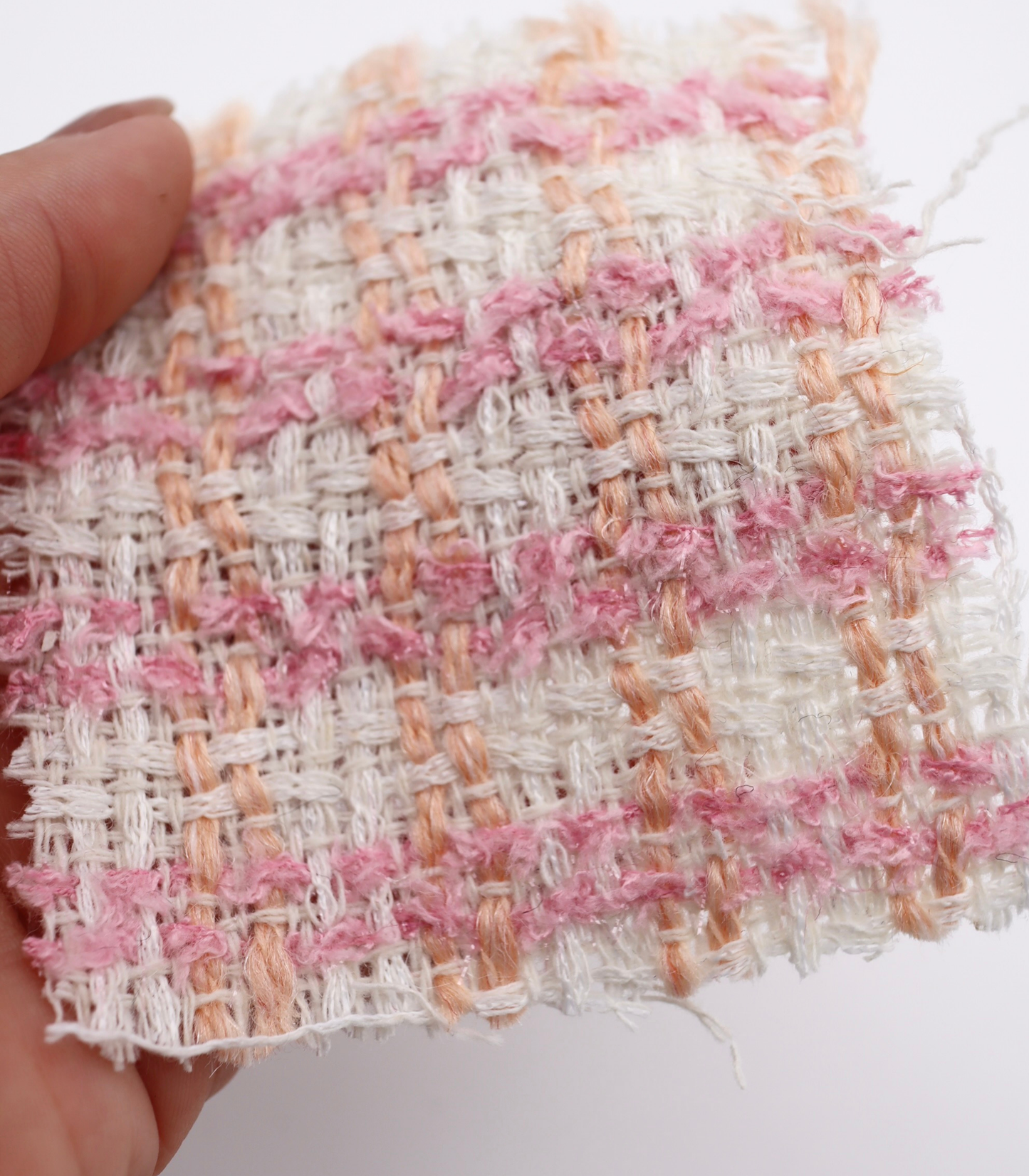 【25SS-347】キラキラヤーンミックスツイード　/0.5ｙあたり=～1160円