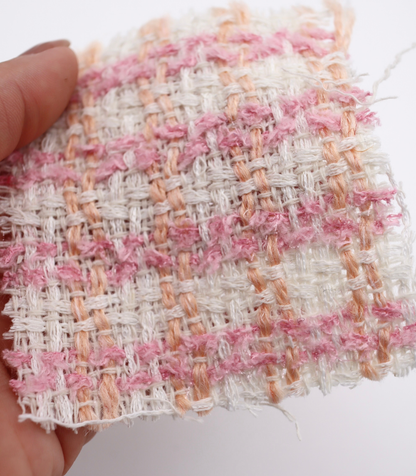 【25SS-347】キラキラヤーンミックスツイード　/0.5ｙあたり=～1160円