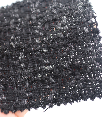 【25SS-347】キラキラヤーンミックスツイード　/0.5ｙあたり=～1160円