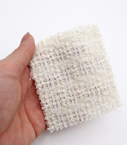 【25SS-347】キラキラヤーンミックスツイード　/0.5ｙあたり=～1160円