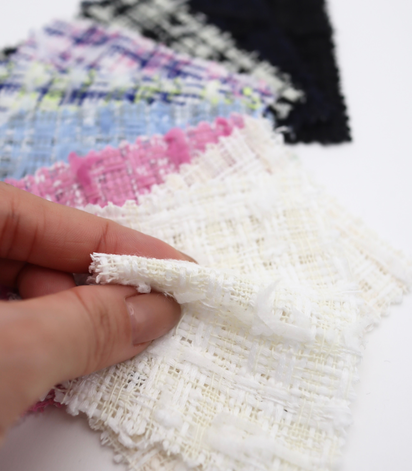 【25SS-334】リボンヤーンミックスツイード　/0.5ｙあたり=～1710円