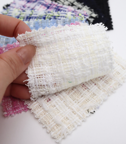 【25SS-334】リボンヤーンミックスツイード　/0.5ｙあたり=～1710円