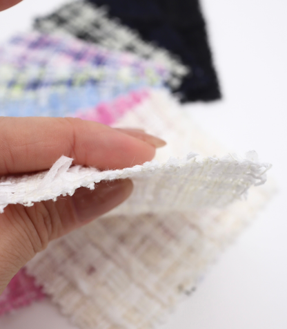 【25SS-334】リボンヤーンミックスツイード　/0.5ｙあたり=～1710円