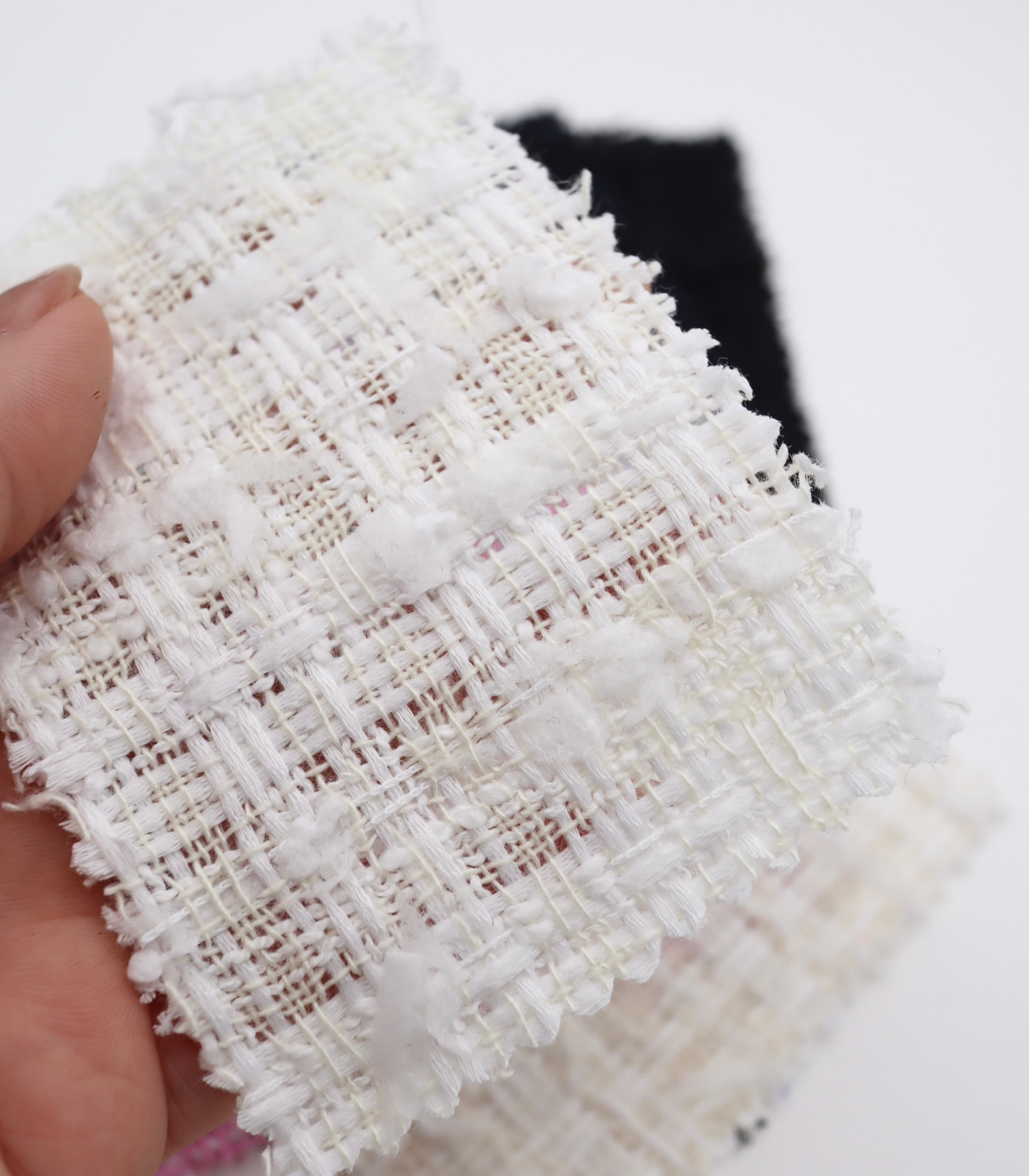 【25SS-334】リボンヤーンミックスツイード　/0.5ｙあたり=～1710円