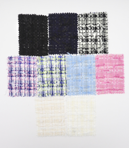 【25SS-334】リボンヤーンミックスツイード　/0.5ｙあたり=～1710円