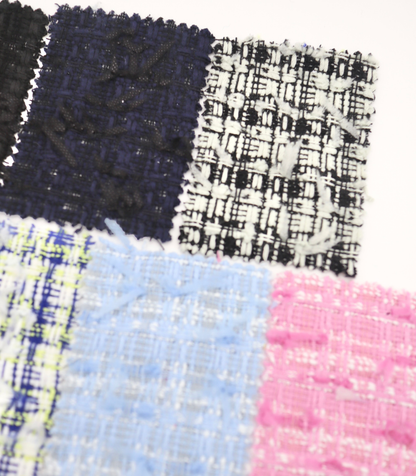 【25SS-334】リボンヤーンミックスツイード　/0.5ｙあたり=～1710円