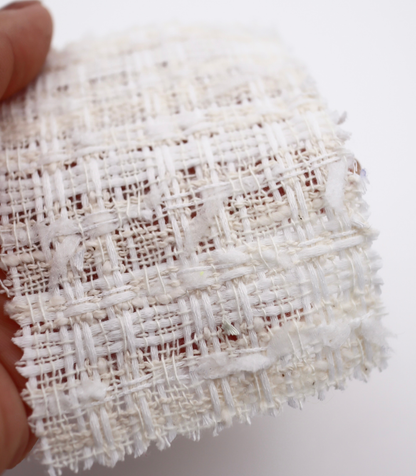 【25SS-334】リボンヤーンミックスツイード　/0.5ｙあたり=～1710円