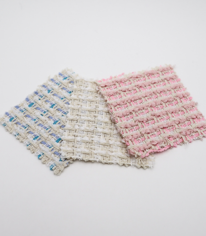 【25SS-348】もこもこヤーンミックスツイード　/0.5ｙあたり=～1540円