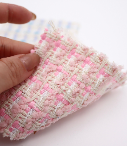 【25SS-348】もこもこヤーンミックスツイード　/0.5ｙあたり=～1540円