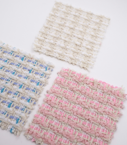 【25SS-348】もこもこヤーンミックスツイード　/0.5ｙあたり=～1540円