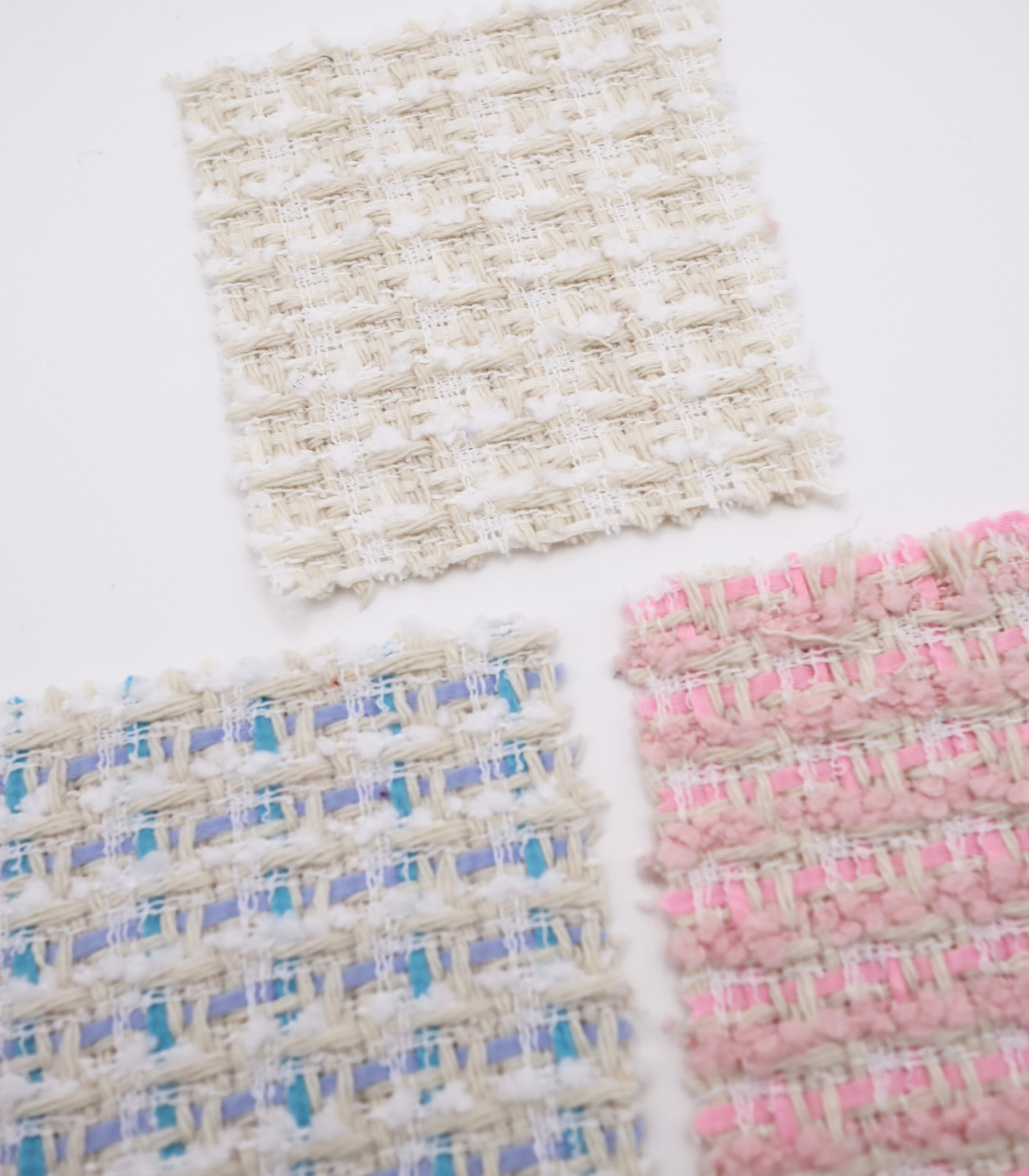 【25SS-348】もこもこヤーンミックスツイード　/0.5ｙあたり=～1540円