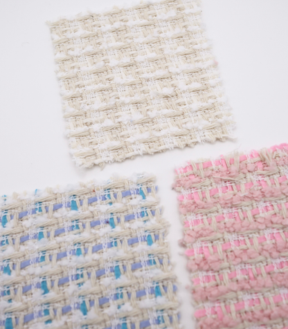 【25SS-348】もこもこヤーンミックスツイード　/0.5ｙあたり=～1540円