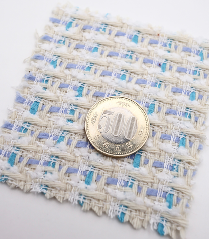 【25SS-348】もこもこヤーンミックスツイード　/0.5ｙあたり=～1540円