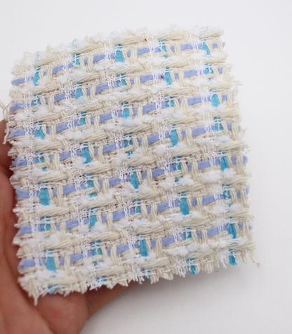 【25SS-348】もこもこヤーンミックスツイード　/0.5ｙあたり=～1540円