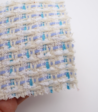 【25SS-348】もこもこヤーンミックスツイード　/0.5ｙあたり=～1540円