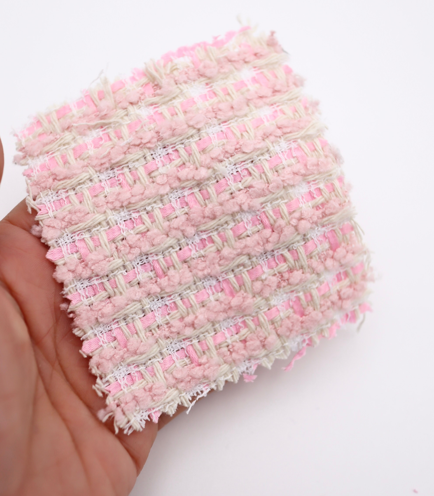 【25SS-348】もこもこヤーンミックスツイード　/0.5ｙあたり=～1540円