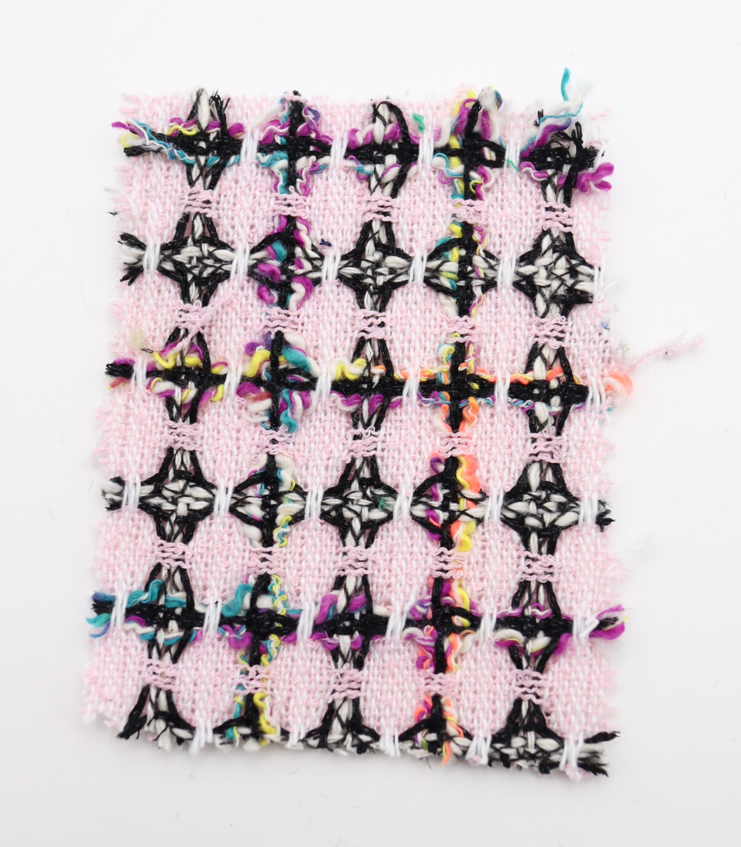 【25SS-355】ラメ入りカラフルヤーンミックスツイード　/0.5ｙあたり=～1220円