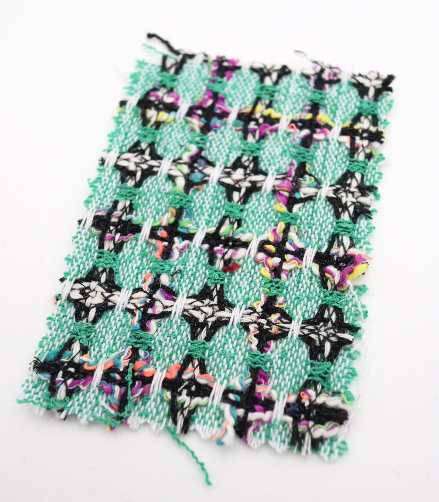 【25SS-355】ラメ入りカラフルヤーンミックスツイード　/0.5ｙあたり=～1220円