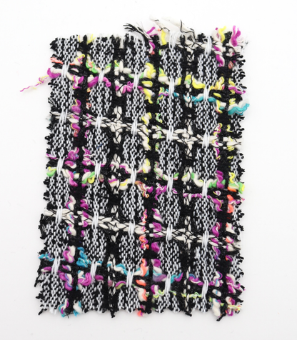 【25SS-355】ラメ入りカラフルヤーンミックスツイード　/0.5ｙあたり=～1220円