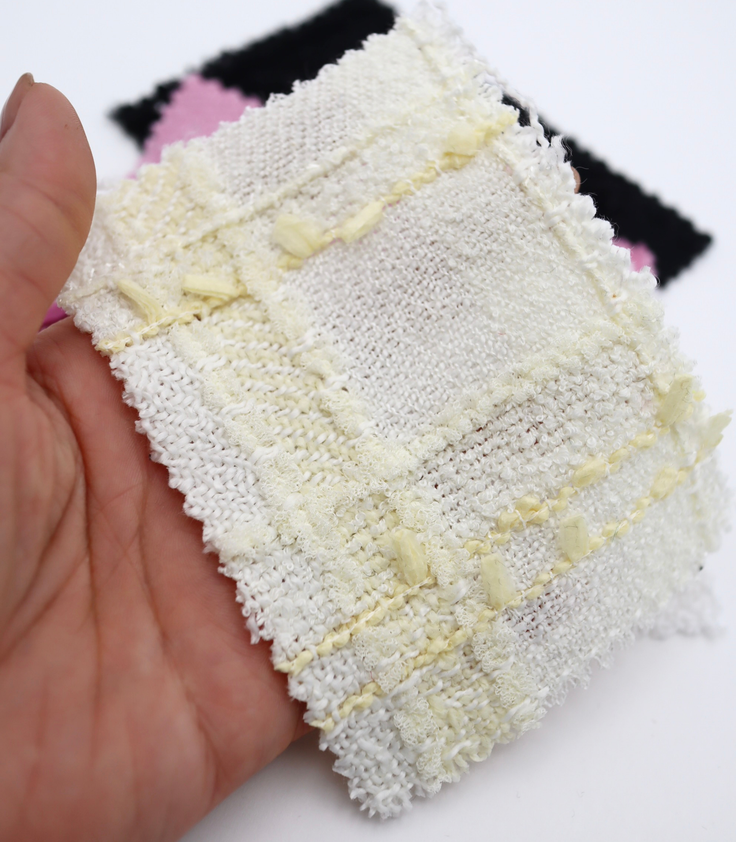 【25SS-340】リボンヤーンミックスツイード　/0.5ｙあたり=～1495円