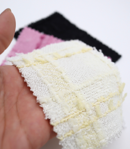 【25SS-340】リボンヤーンミックスツイード　/0.5ｙあたり=～1495円