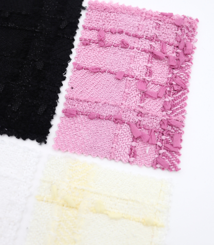 【25SS-340】リボンヤーンミックスツイード　/0.5ｙあたり=～1495円