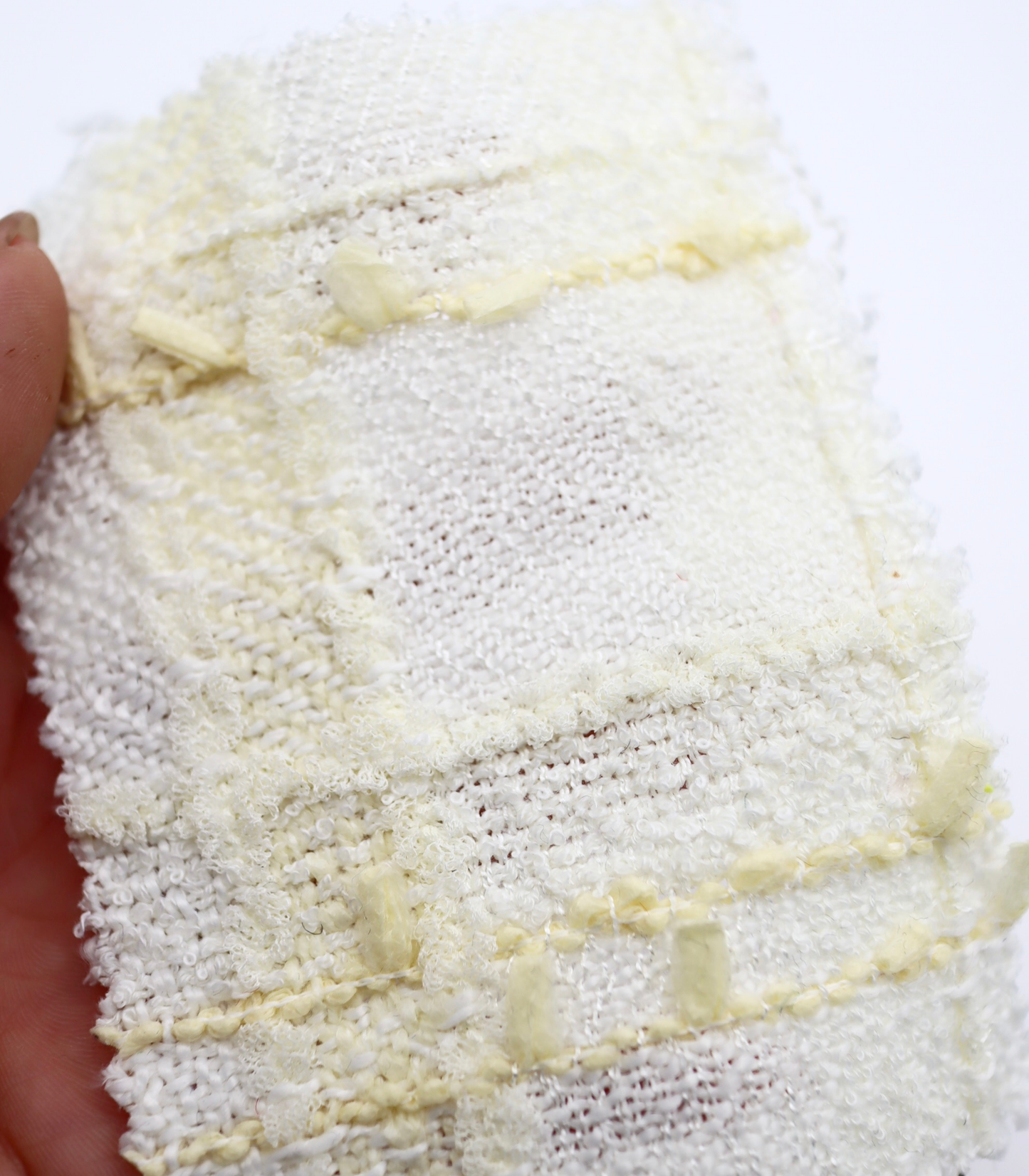 【25SS-340】リボンヤーンミックスツイード　/0.5ｙあたり=～1495円