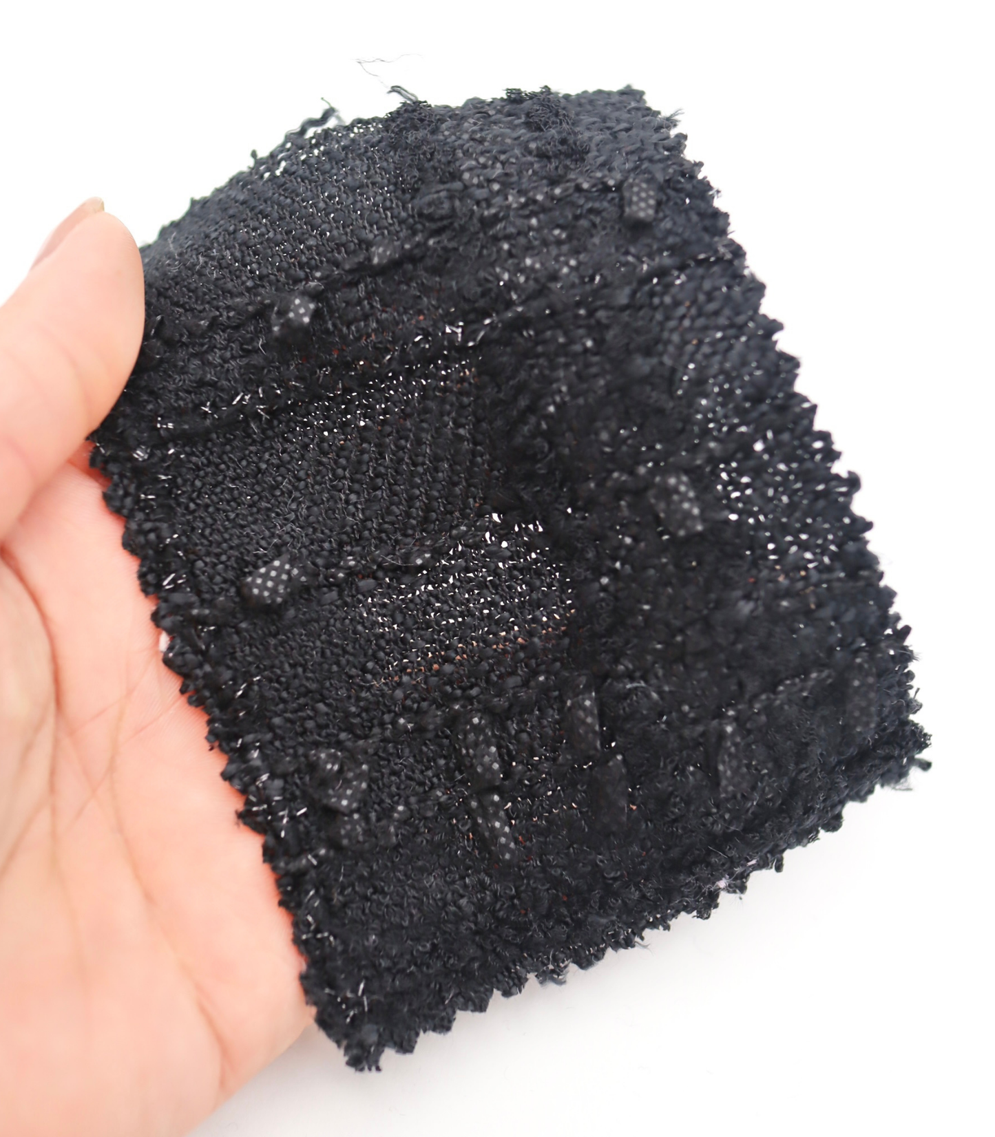 【25SS-340】リボンヤーンミックスツイード　/0.5ｙあたり=～1495円