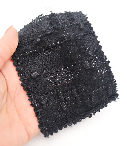 【25SS-340】リボンヤーンミックスツイード　/0.5ｙあたり=～1495円