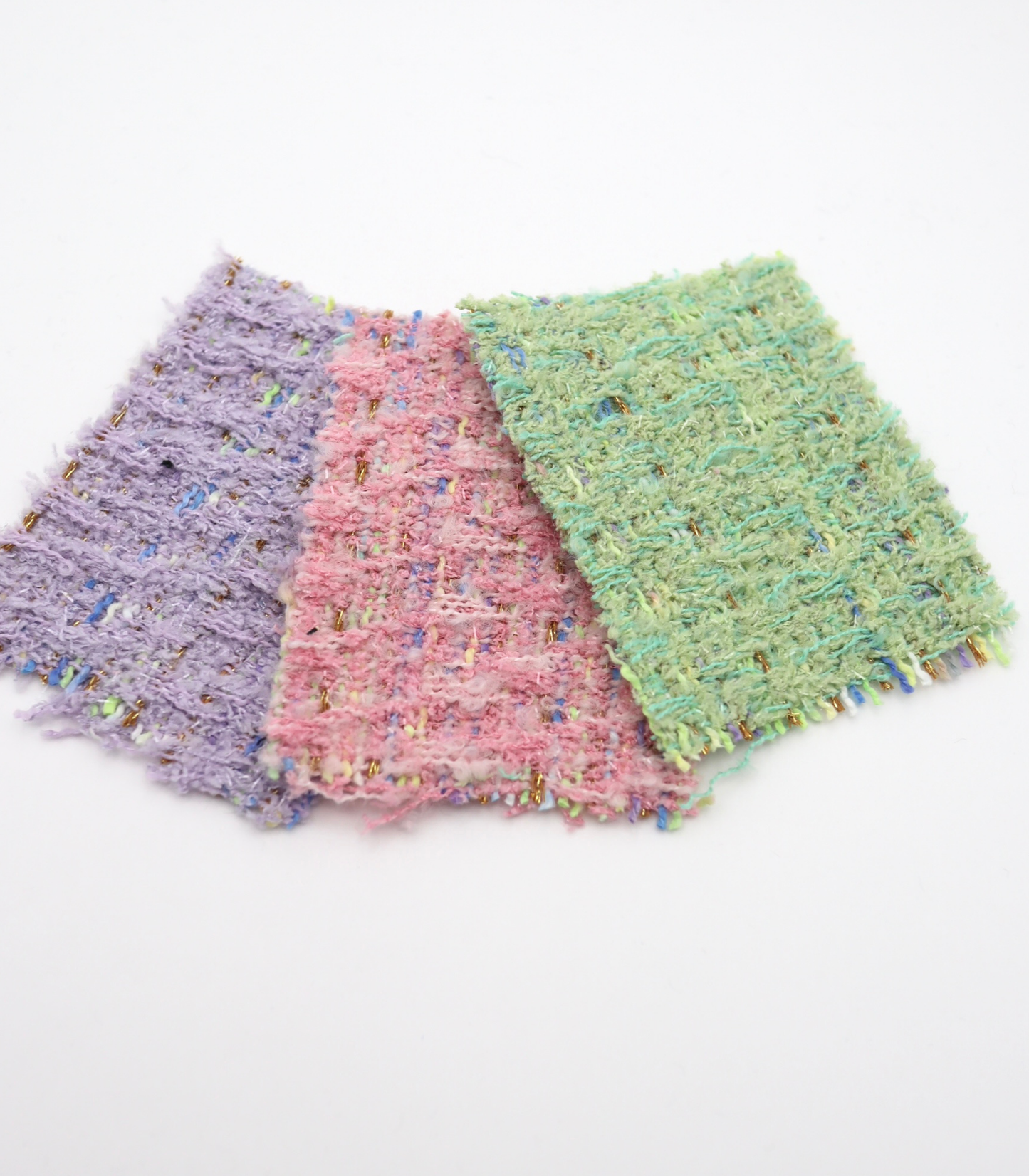 【25SS-344】ラメ糸入りミックスヤーンツイード　/0.5ｙあたり=～1395円