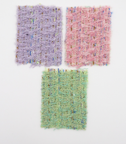 【25SS-344】ラメ糸入りミックスヤーンツイード　/0.5ｙあたり=～1395円