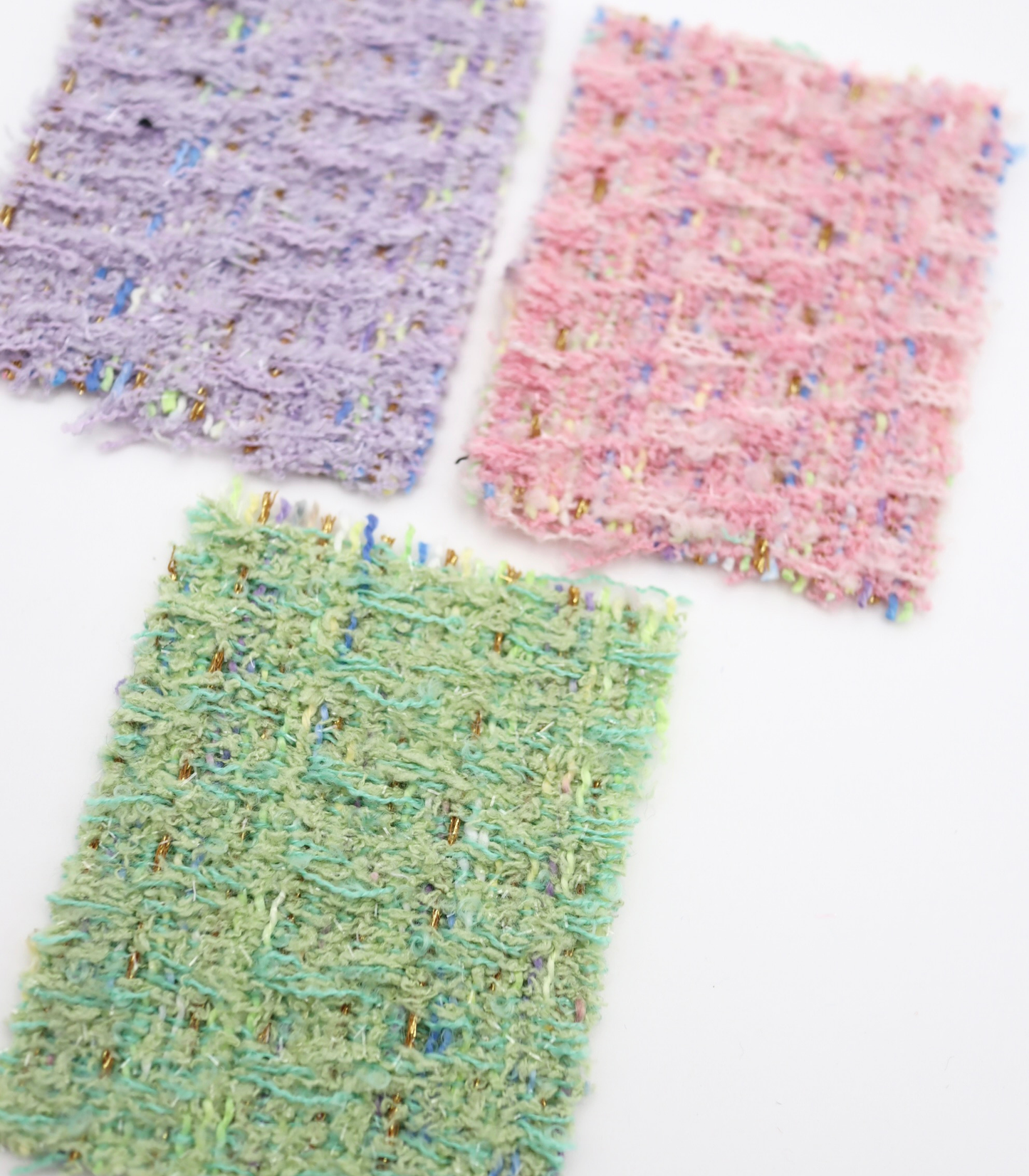 【25SS-344】ラメ糸入りミックスヤーンツイード　/0.5ｙあたり=～1395円