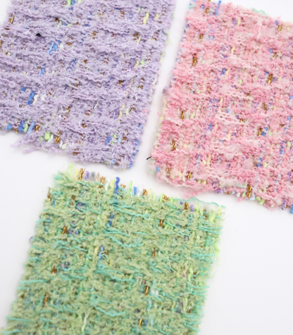 【25SS-344】ラメ糸入りミックスヤーンツイード　/0.5ｙあたり=～1395円