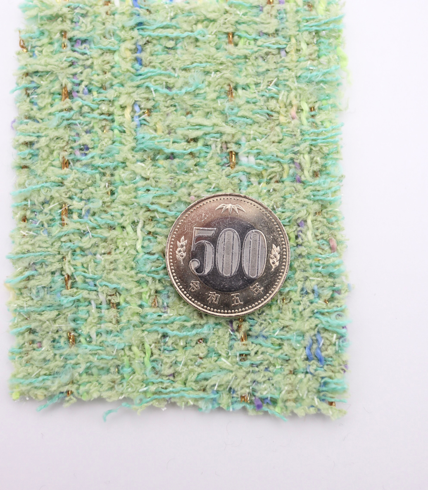 【25SS-344】ラメ糸入りミックスヤーンツイード　/0.5ｙあたり=～1395円