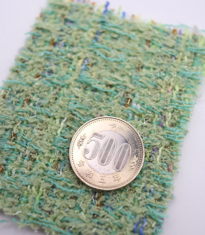 【25SS-344】ラメ糸入りミックスヤーンツイード　/0.5ｙあたり=～1395円