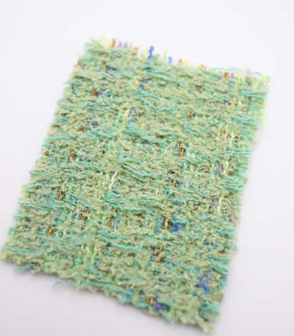 【25SS-344】ラメ糸入りミックスヤーンツイード　/0.5ｙあたり=～1395円