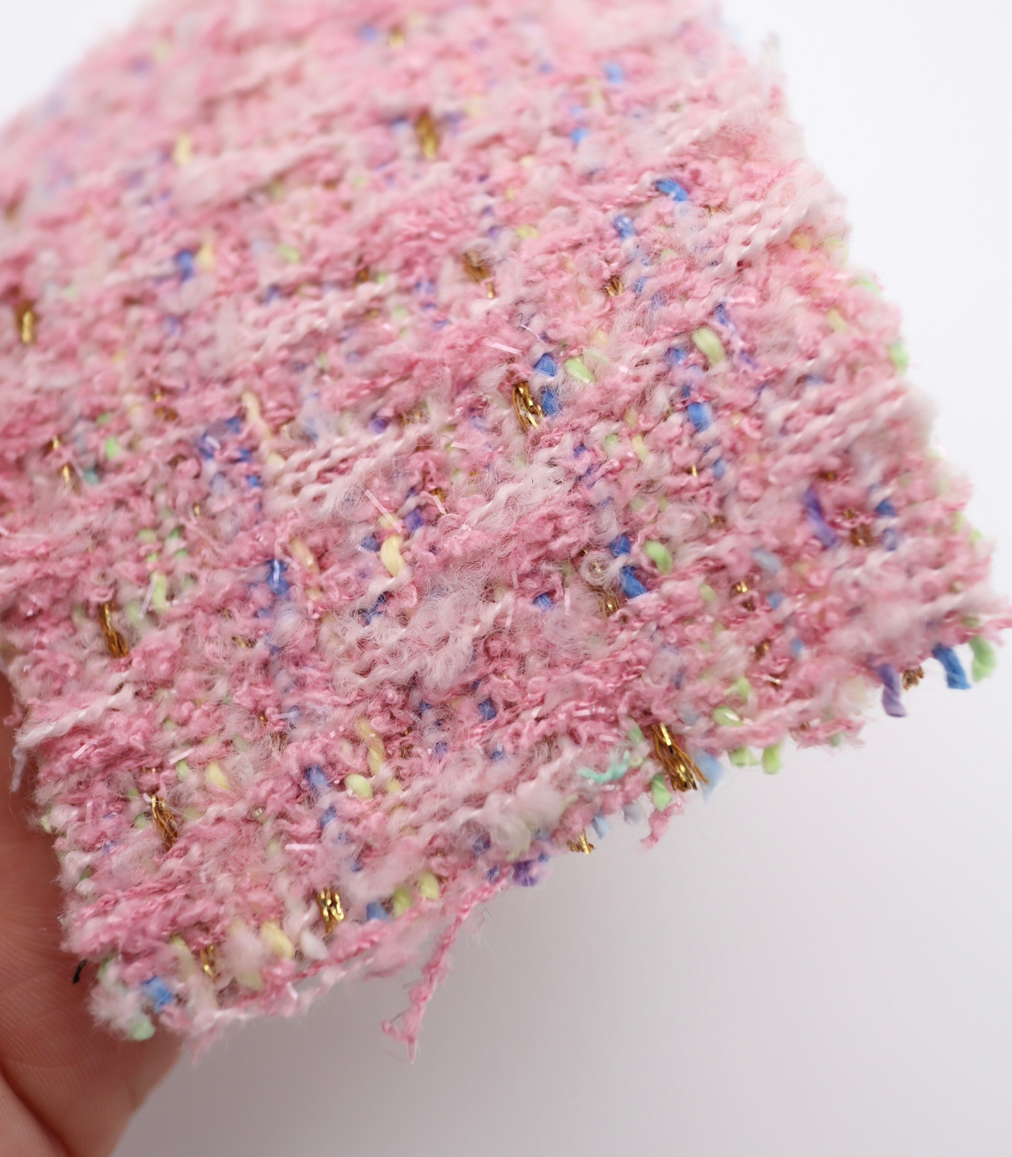 【25SS-344】ラメ糸入りミックスヤーンツイード　/0.5ｙあたり=～1395円