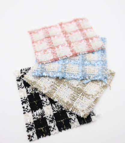 【25SS-345】フリンジヤーンミックスツイード　/0.5ｙあたり=～950円