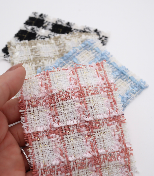 【25SS-345】フリンジヤーンミックスツイード　/0.5ｙあたり=～950円