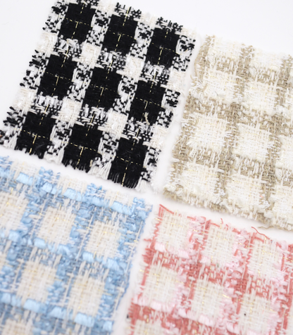 【25SS-345】フリンジヤーンミックスツイード　/0.5ｙあたり=～950円